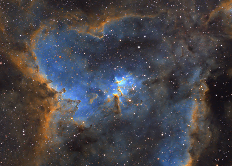 Heart Nebula - IC 1805 & Mel 15