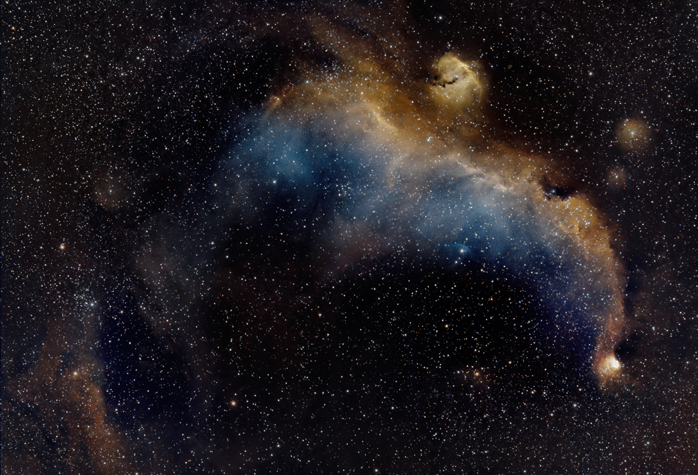 Seagull Nebula - IC 2117