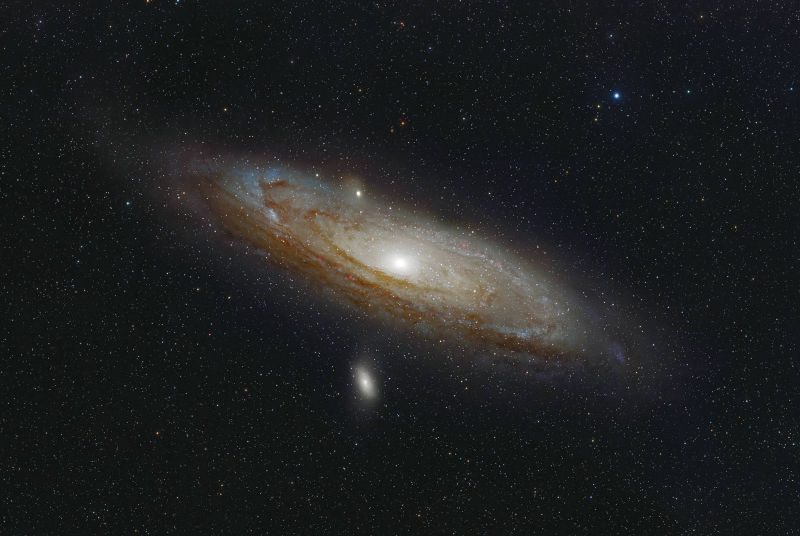 Andromeda Galaxy - M 31, M 32 & M 110