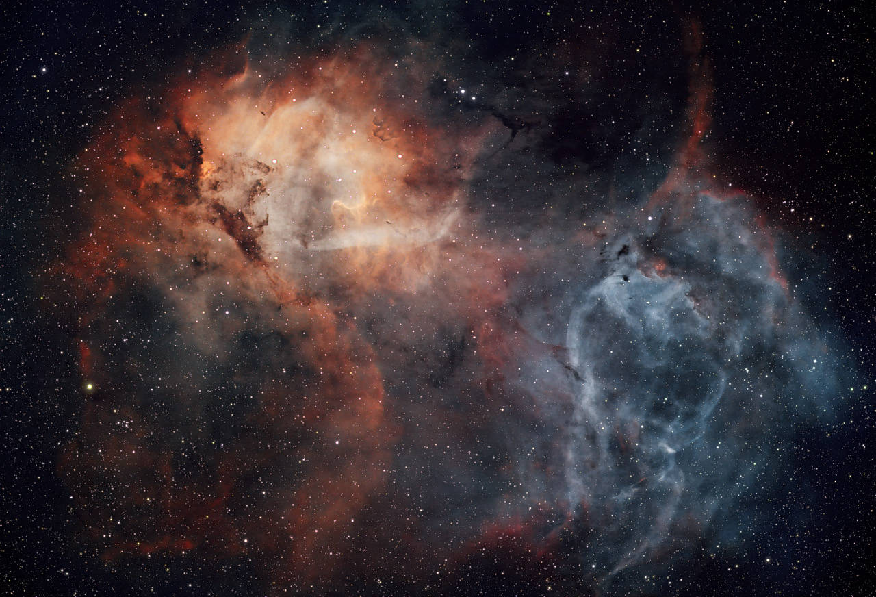 Lion Nebula - SH2-132