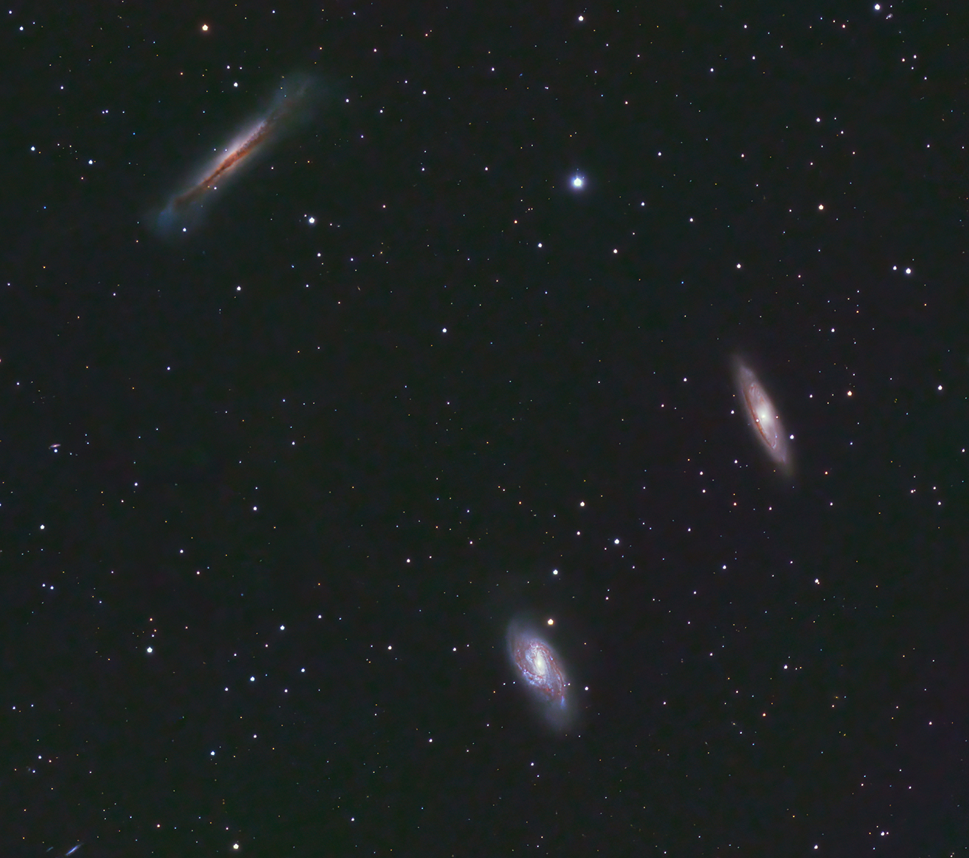 NGC 3628, M65 & M66